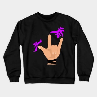 Rock fist Crewneck Sweatshirt